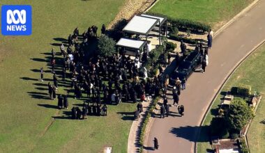 Mourners farewell Lorenzo Lemalu at Lakemba Mosque a day after shots fired at wrong funeral venue