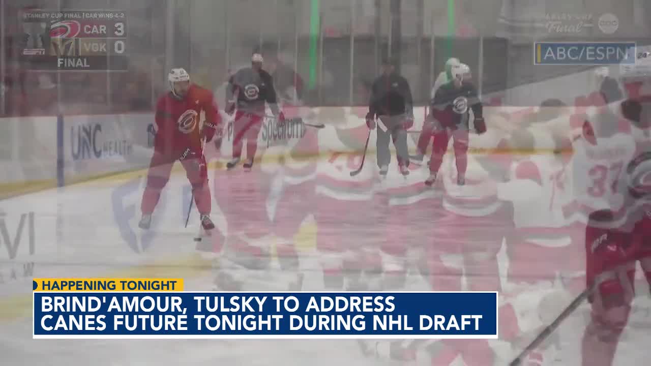 NHL Draft starts Friday with Stanley Cup-champion Hurricanes holding No. 31 overall pick :: WRAL.com