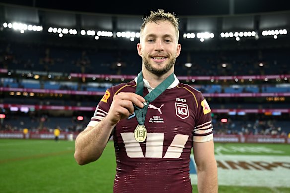 Sam Walker was man of the match at the MCG.