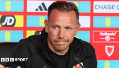 Wales manager Craig Bellamy