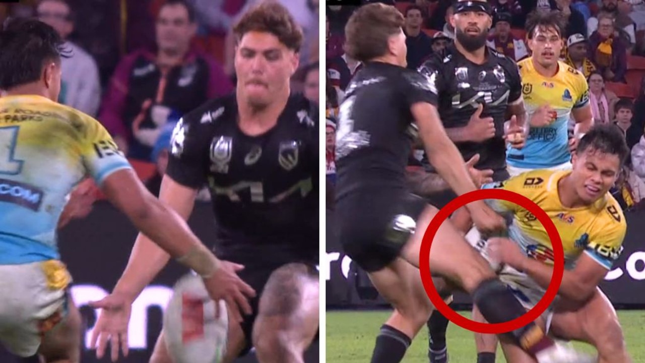 NRL 2026: Reece Walsh slammed by fans after ‘pathetic’ act late on costs Broncos win against Titans