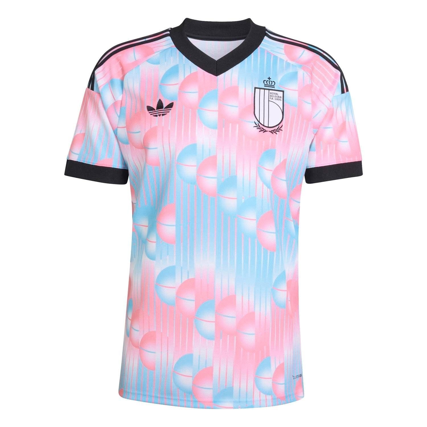 football jersey with a colorful design