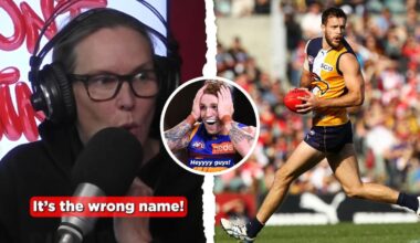 Radio host mistakenly outs Mitch Robinson as gay but ex-AFL player’s response sparks backlash from Mitch Brown
