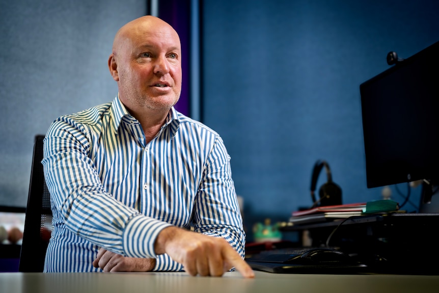 Dominic Baker Cricket Tasmania CEO - Macquarie Point cricket roof wicket test rig 2025-06-03 10:06:00