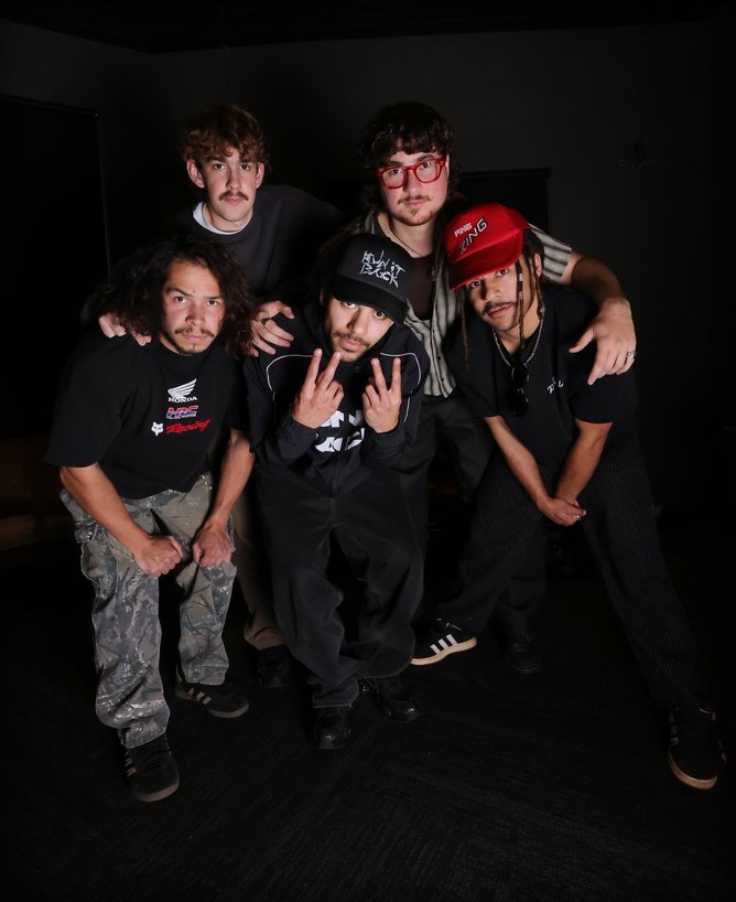 Josh Trindall, Nathan Osborne, Zaya Reuben, Fynn Samorali, Nemo Reuben. 