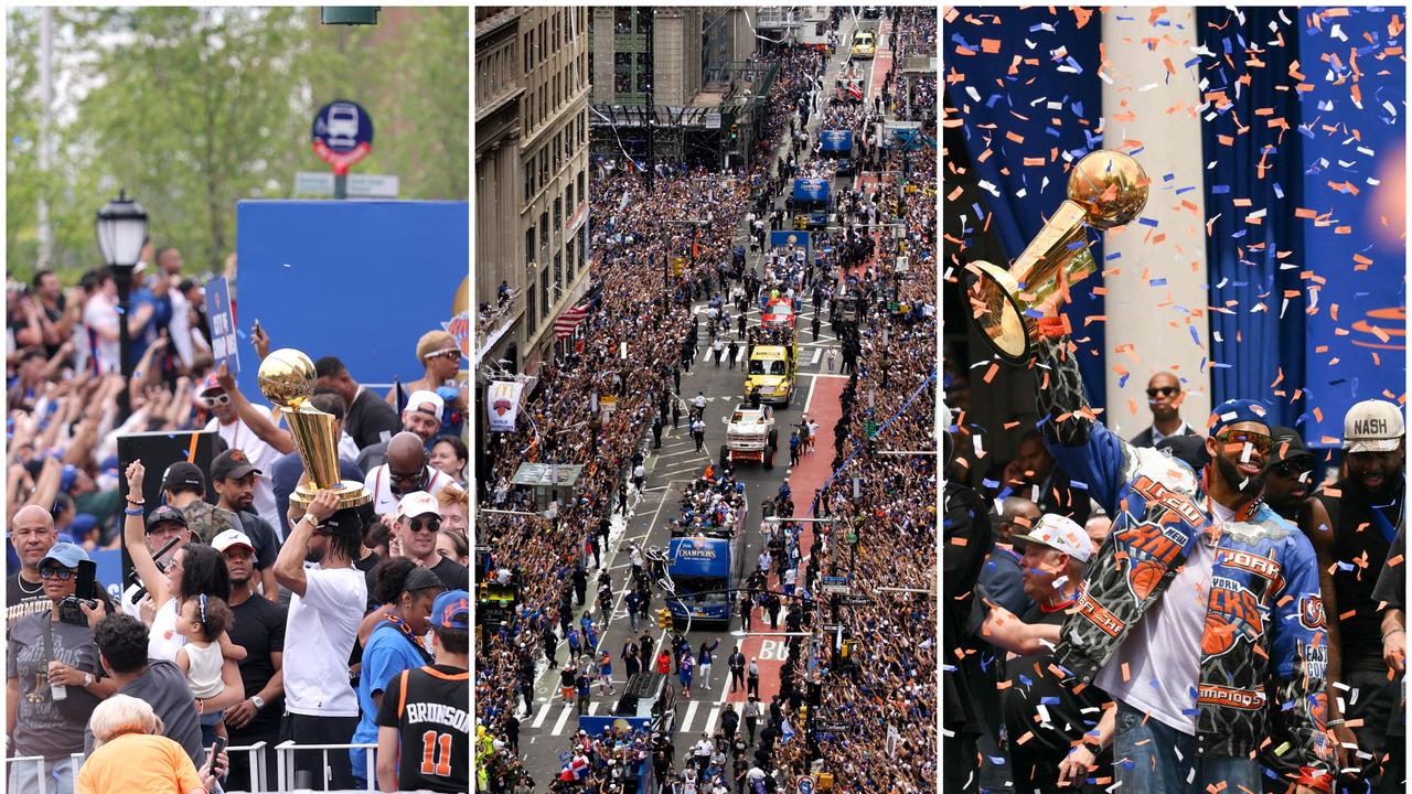 NBA 2026: New York Knicks celebrated in ‘biggest ever’ ticker-tape parade in NYC, pictures, video, latest news