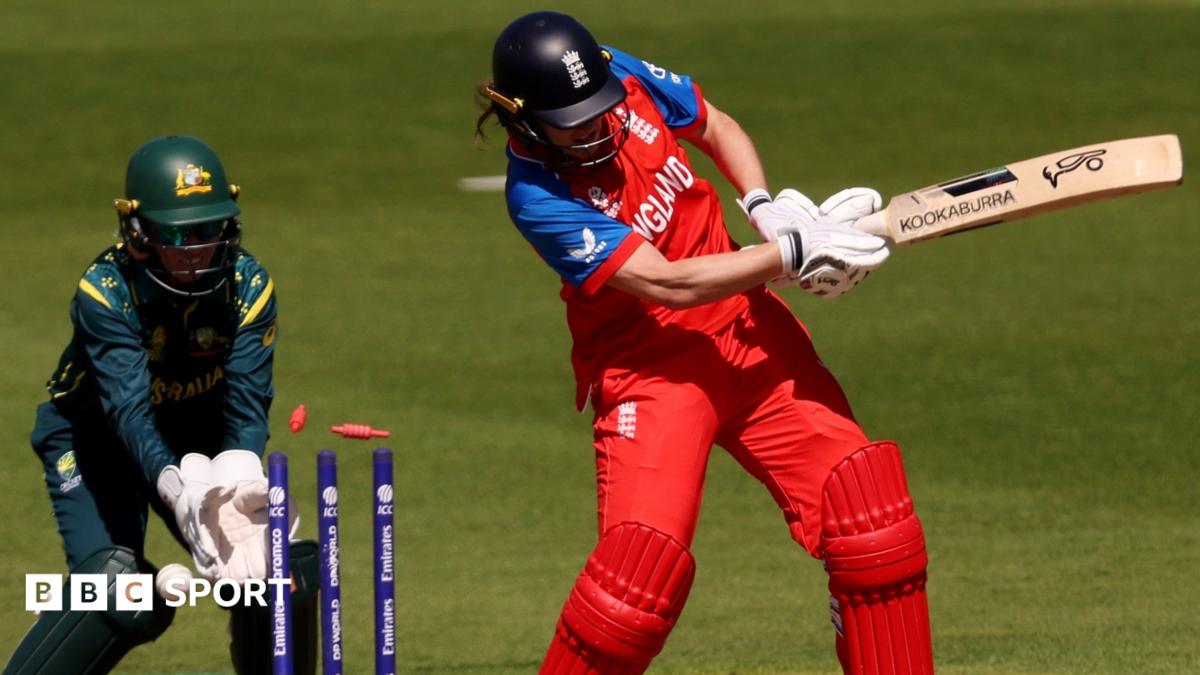 Nat Sciver-Brunt is dismissed