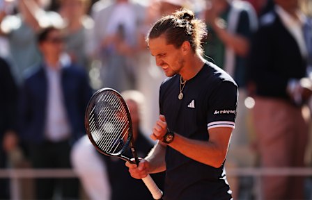 Alexander Zverev is into his second Roland-Garros final.
