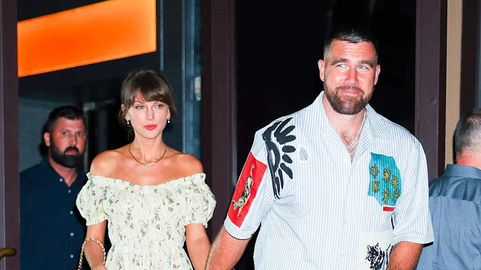 Taylor Swift and Travis Kelce seen at Zero Bond in NoHo on May 15, 2026 in New York City.Photo by Aeon/GCImagesPhoto by Aeon/GCImages