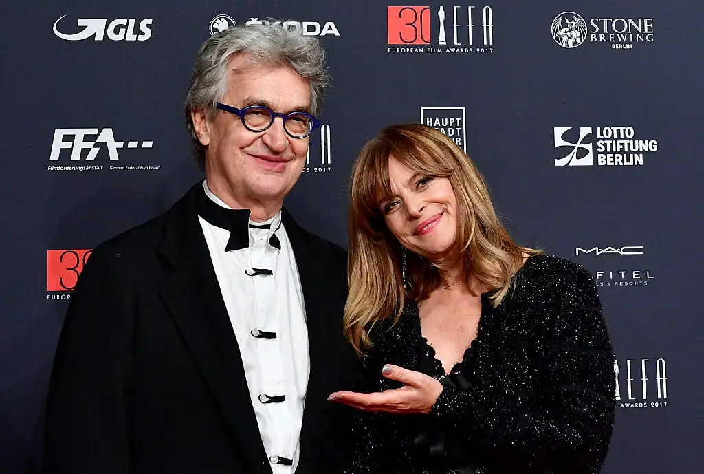  German director Wim Wenders and German actress Nastassja Kinski have worked together on numerous film projects (Photo by Tobias SCHWARZ / AFP via Getty Images)