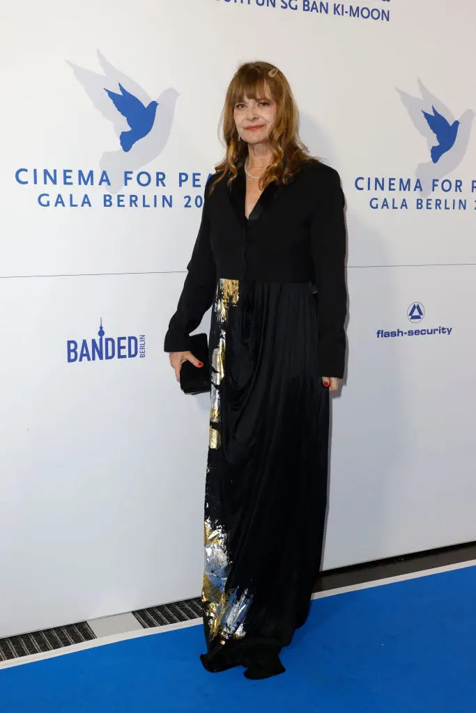 The German actress, now 65, made her acting debut in Wim Wenders' 1975 road film Wrong Move, playing a mute teenage acrobat (Photo by Franziska Krug/Getty Images)
