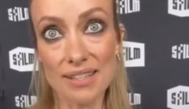 Olivia Wilde addresses startling red carpet photos