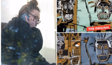 She did it again! Copycat artist’s staggering rip-off of global art icon - The Courier Mail