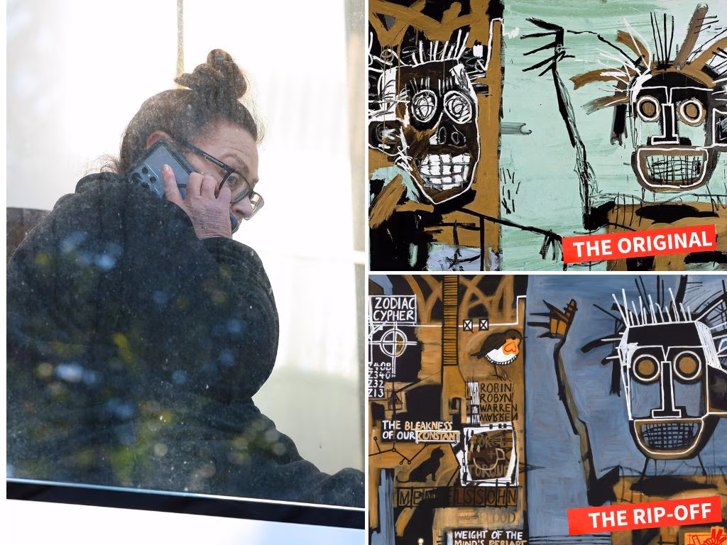 She did it again! Copycat artist’s staggering rip-off of global art icon - The Courier Mail