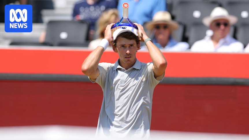 Alex de Minaur and Rinky Hijikata lose in Queen's Club Championships quarterfinals