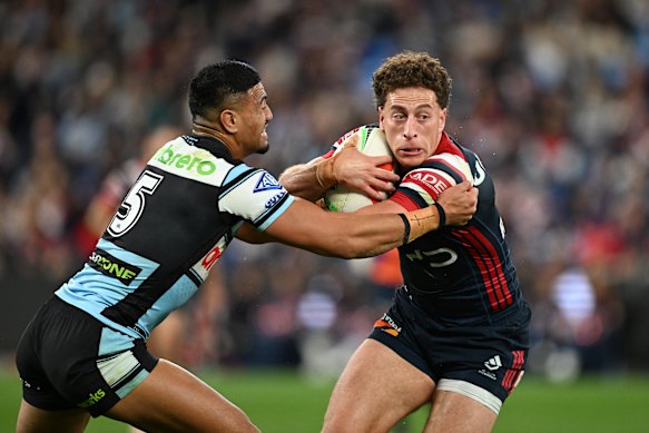 Mark Nawaqanitawase went round-for-round with Ronaldo Mulitalo at Allianz Stadium.