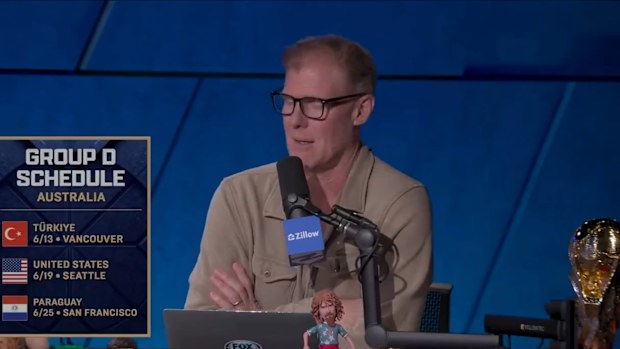 Alexi Lalas speaks on his podcast about the Australian Socceroos.