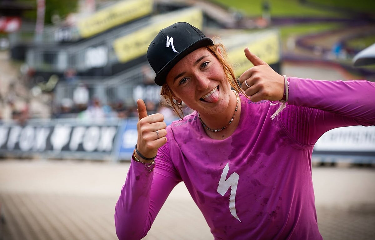 Christchurch teenager celebrates first Enduro MTB World Series win
