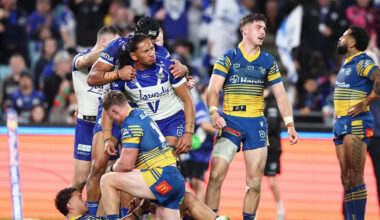 Late drama as Crichton penalty helps Dogs topple Eels