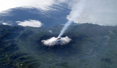 Astronaut spots Mount Etna, Vesuvius from space station. See photos