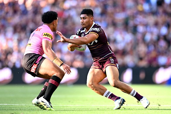 Josiah Karapani has been stood down by the Broncos for this week’s clash against Cronulla.