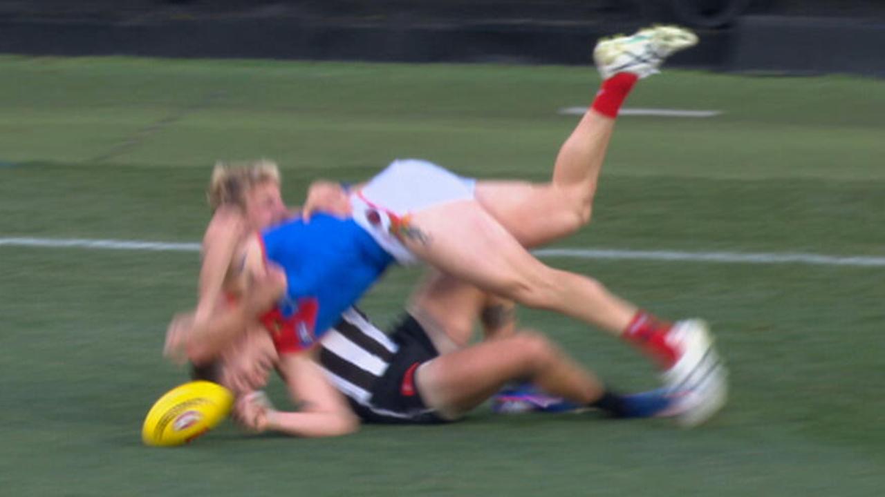 AFL 2026: Collingwood’s Billy Frampton wins Tribunal appeal after dangerous tackle on Melbourne’s Brody Mihocek, reasons, blog, video, latest news