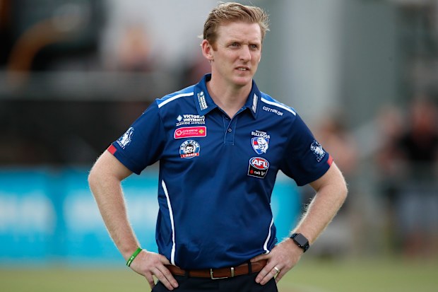 Western Bulldogs AFLW coach Paul Groves.