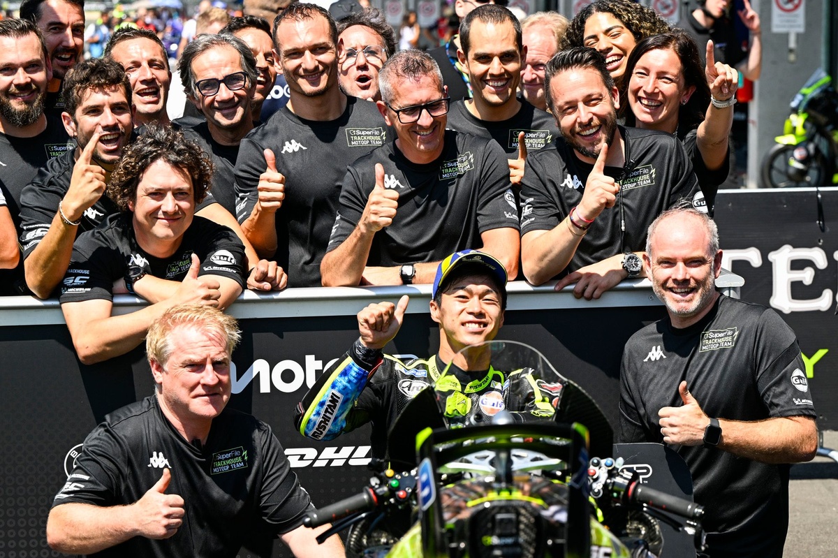 MotoGP Czech GP: Ai Ogura scorches to first pole position