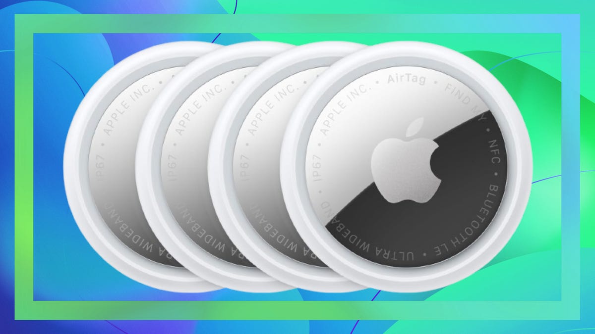 Keep Track of All Your Essentials With This 4-Pack of New AirTags for $10 Less