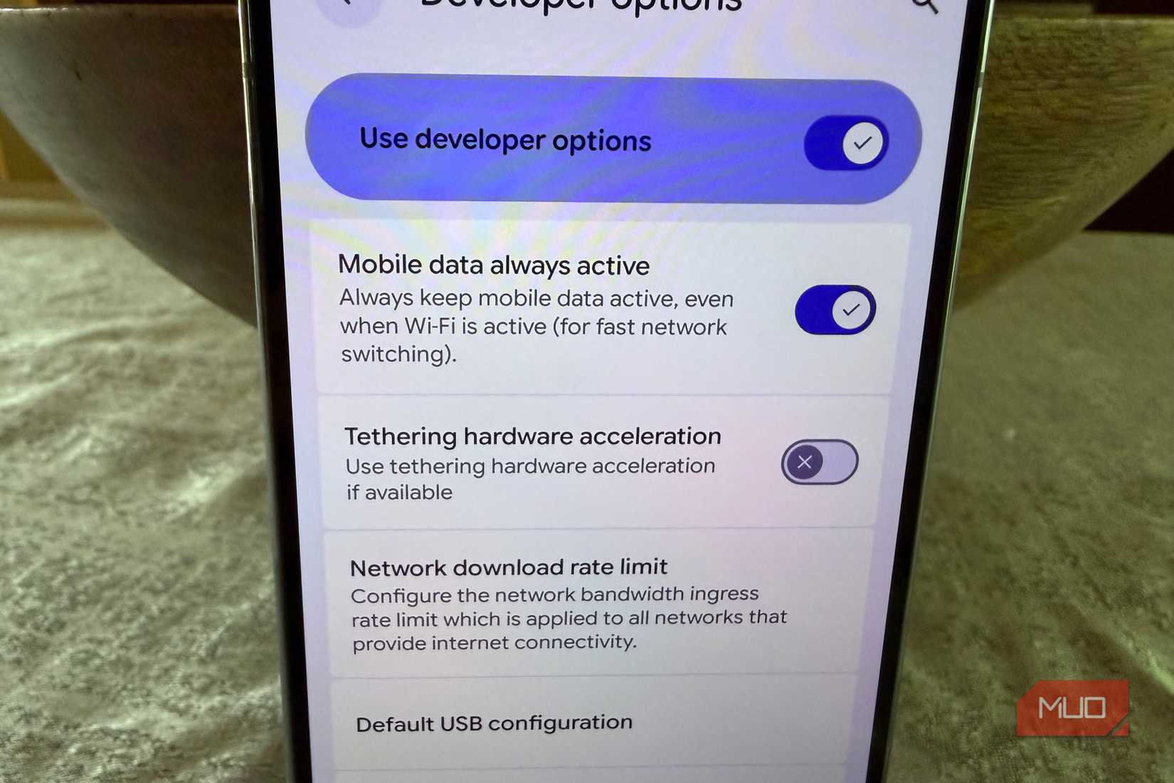 mobile data always active
