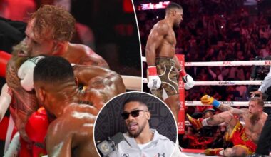 Anthony Joshua was given a 'strict message' to get Jake Paul out of boxing