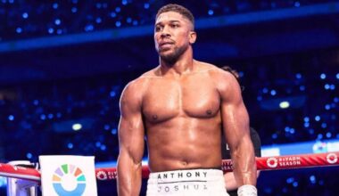 anthony joshua poids physique