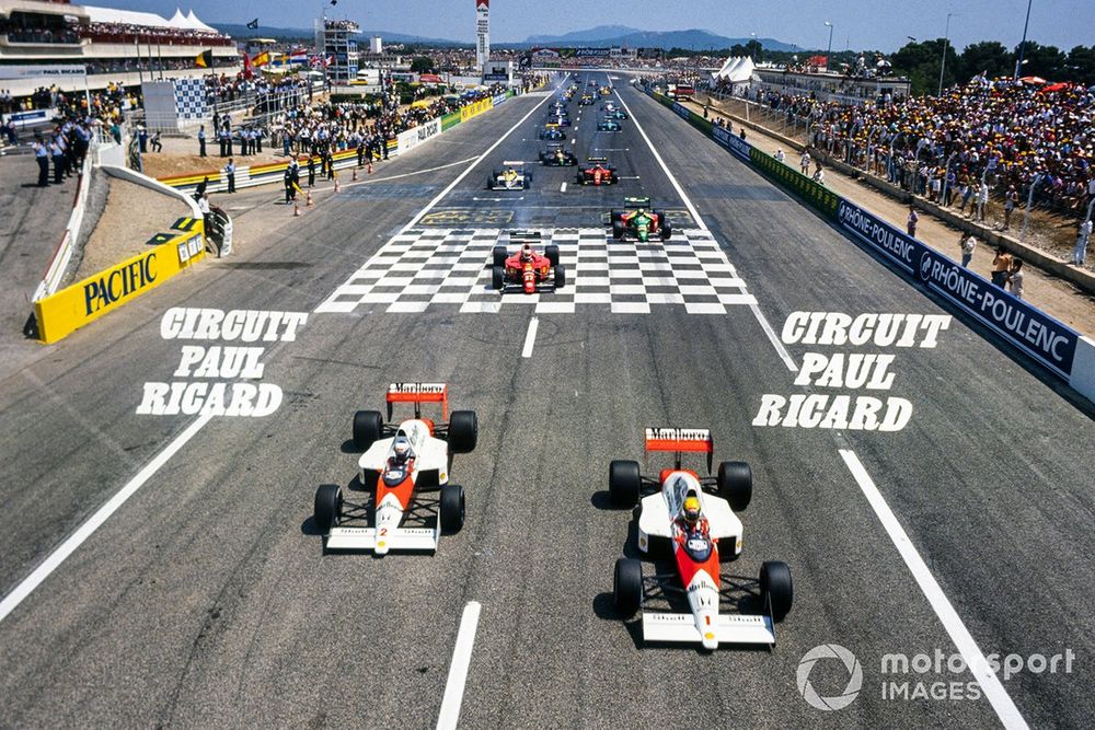 The decade ended with a bitter rivalry between F1's top two drivers... giving a clue to how the 1990s would begin