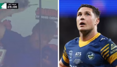 ‘Filthy’ Eels coach Jason Ryles punches wall in brutal Parramatta loss to Rabbitohs, Mitch Moses shocker raises Origin question