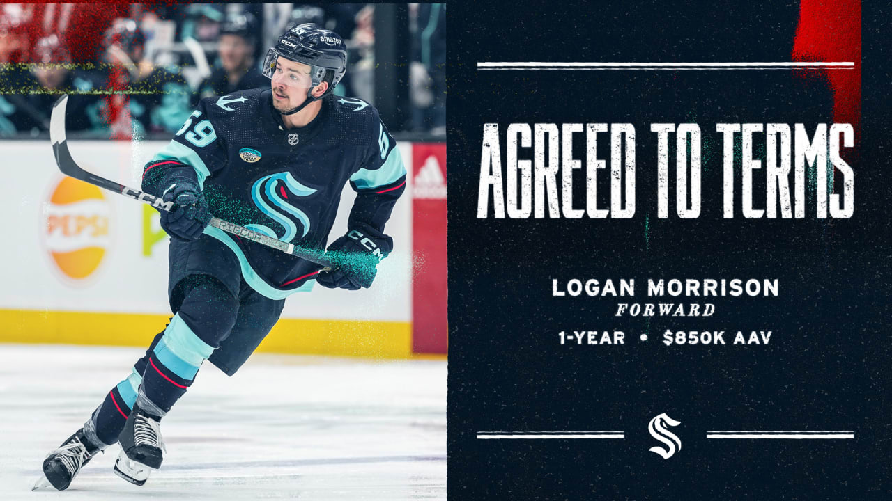 Seattle Kraken Agree to Terms with Logan Morrison on a One-Year Deal