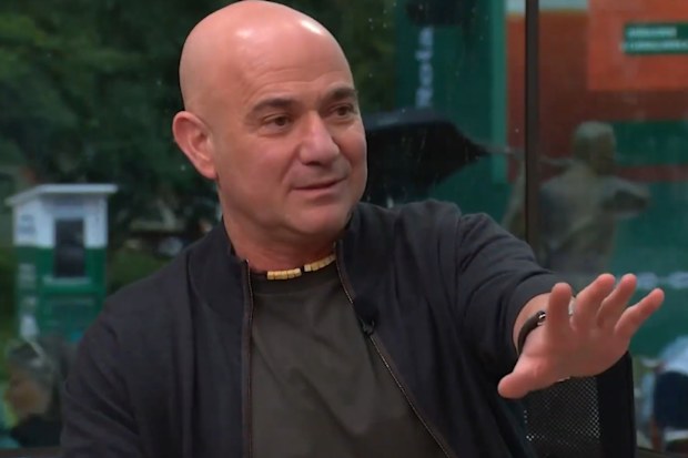 Former world No.1 Andre Agassi.