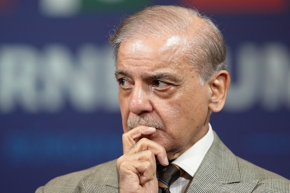 Pakistani Prime Minister Shehbaz Sharif attended the meeting.