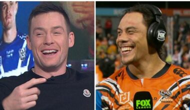 NRL 2026: Luke Keary and Jarome Luai in hilarious interview after Wests Tigers win, criticism, PNG Chiefs contract, signing