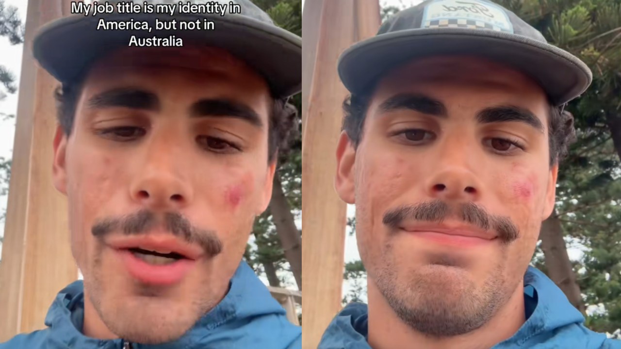 Expat reveals the biggest difference between the US and Australia is how closely work is tied to identity