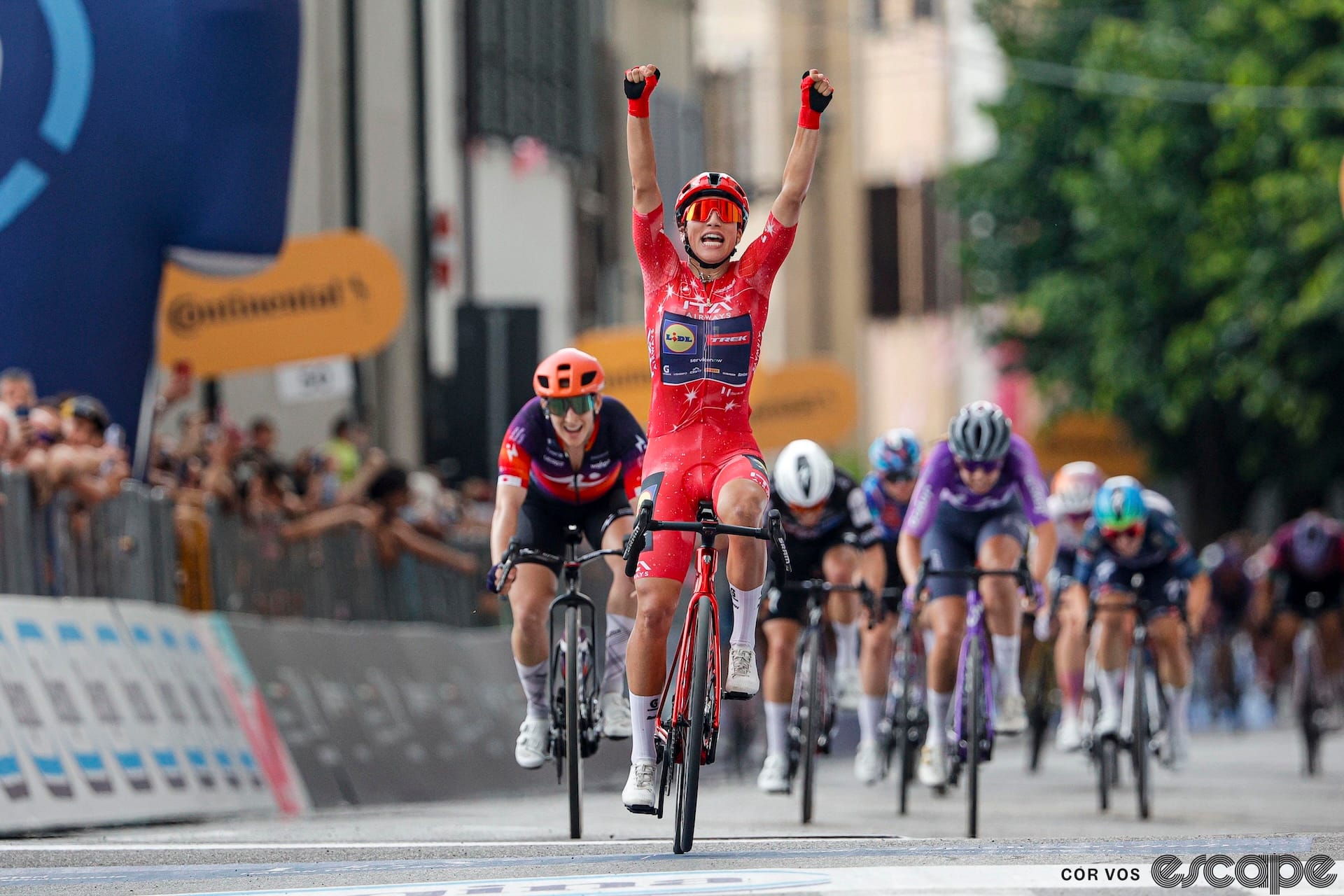 Balsamo makes it four sprint wins on Giro stage 6