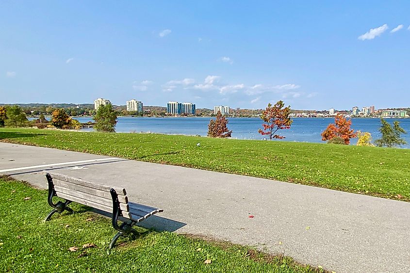 Barrie Waterfront Kempenfelt Bay views Image credit Bryan Dearsley