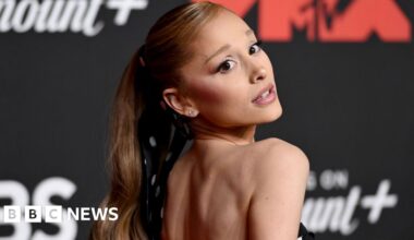 Ariana Grande calls White House clip featuring her song 'barbaric' - BBC