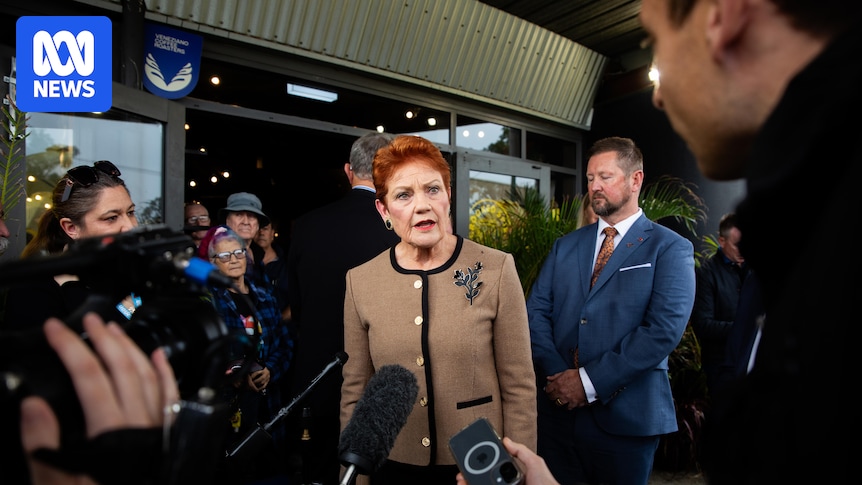 Emotional Hanson blames Abbott for electoral fraud 'witch hunt'