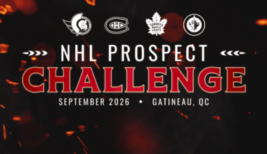Ottawa Senators to hold the NHL Prospect Challenge on Sept. 12-13, 2026