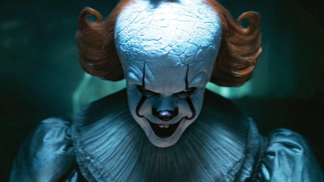 Bill Skarsgard stars as Pennywise, the titular antagonist of It: Welcome to Derry.