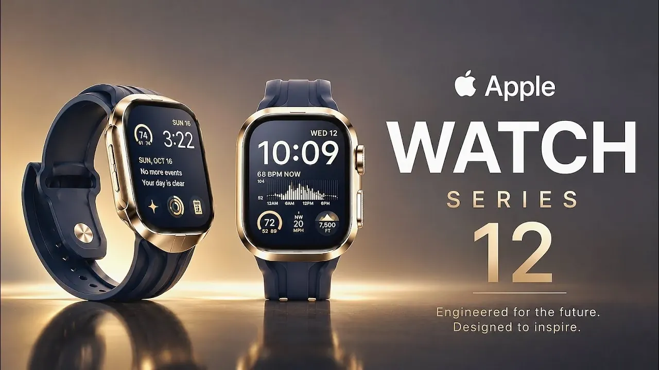 Eight-sensor array on the back of the Apple Watch Series 12