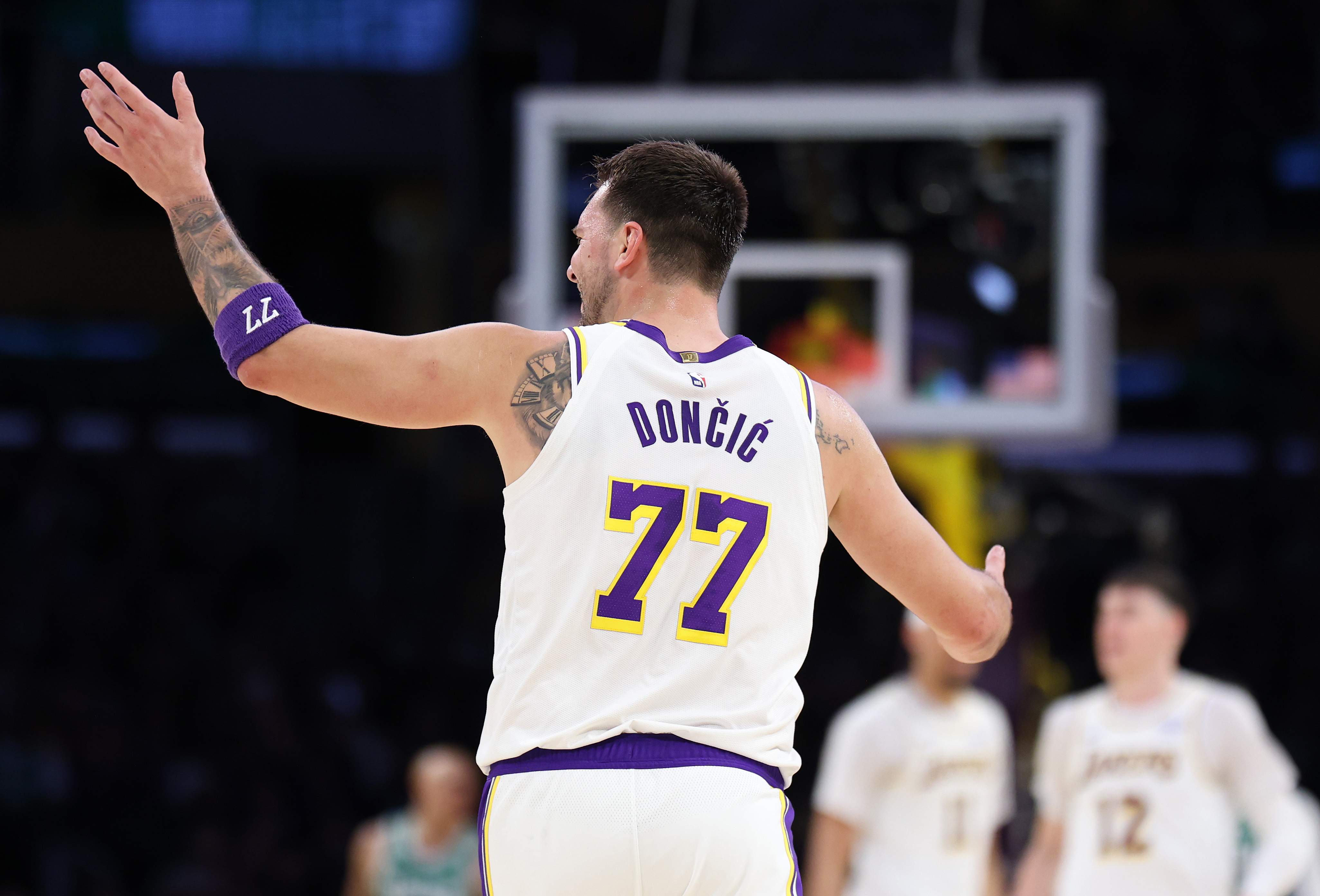 Boston Celtics v Los Angeles Lakers
