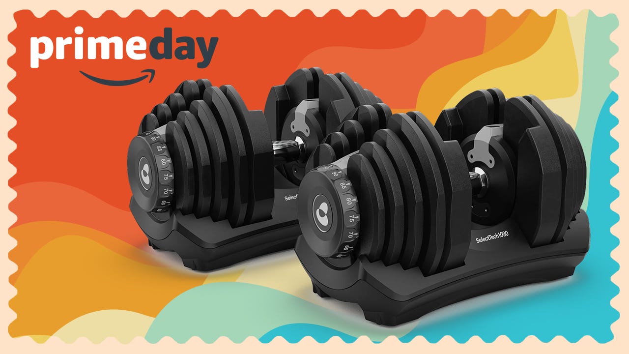 Save $100 Off the BowFlex SelectTech Adjustable Dumbbells for Amazon Prime Day