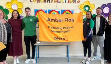 Boxing ace Roisin Hegarty raises first Amber Flag at former school