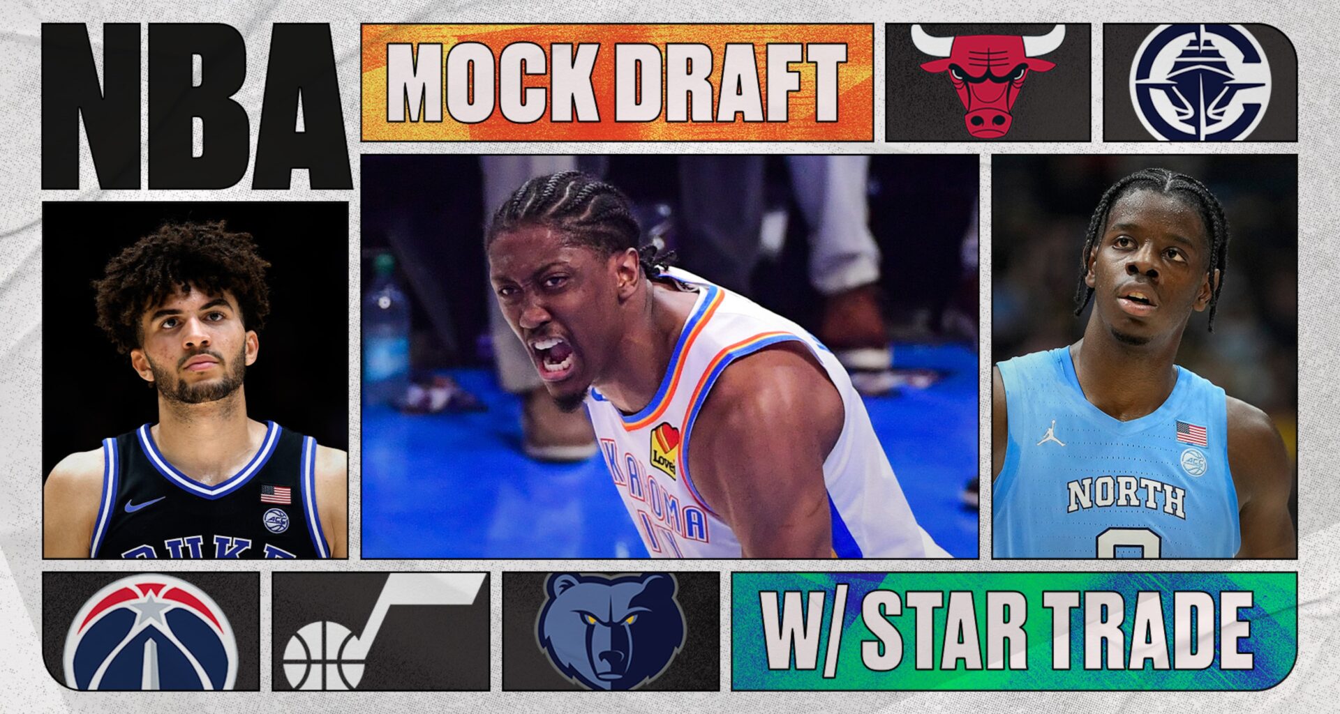 New 2026 NBA Mock Draft with Blockbuster Jalen Williams Trade Idea